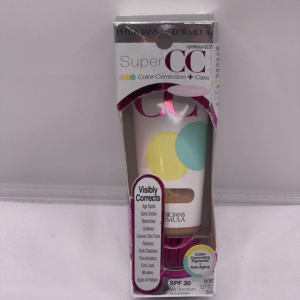 PF SUPER CC COLOR-CORRECTION + CARE Cream #6235‎ LIGHT/MEDIUM
